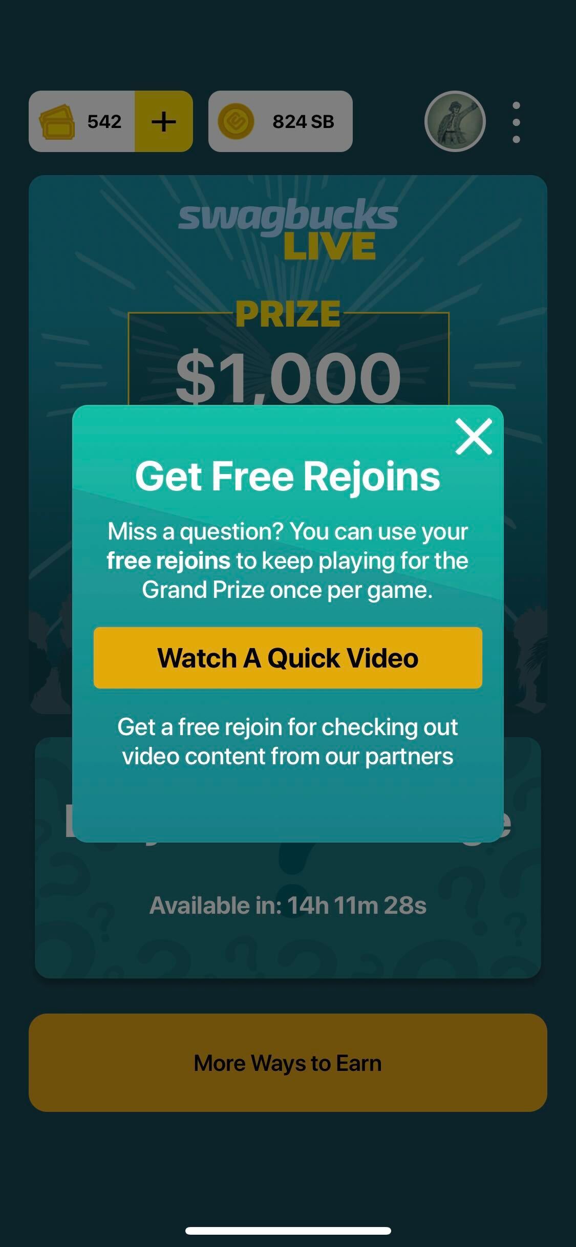 How To Play Swagbucks Live